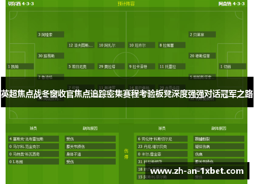 英超焦点战冬窗收官焦点追踪密集赛程考验板凳深度强强对话冠军之路