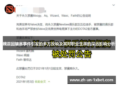 魏震因禁赛事件引发的多方反响及其对职业生涯的深远影响分析 魏震因禁赛事件引发的多方反响及其对职业生涯的深远影响分析